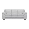 Zanna Genuine Leather Sofa Dove Gray - Armen Living -Lush Living Store GUEST a40f58cf 018a 4f46 840c c8b88655e1c1