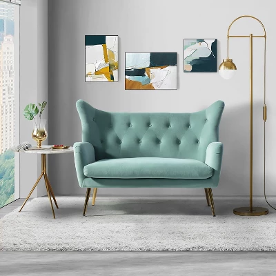 Filomena 50" Contemporary Loveseat For Living Room And Bedroom | ARTFUL LIVING DESIGN 12 Filomena 50" Contemporary Loveseat For Living Room And Bedroom | ARTFUL LIVING DESIGN - Image 10