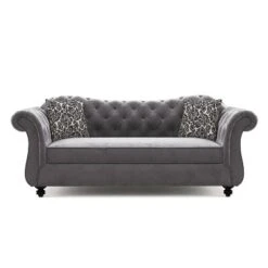 Brushwood Button Tufted Sofa - HOMES: Inside + Out -Lush Living Store GUEST a4529a76 134a 4087 b059 97d8a78c5407