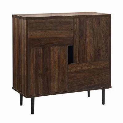 Modern Accent Cabinet With Color Pop Interior - Saracina Home 9 Modern Accent Cabinet With Color Pop Interior - Saracina Home - Image 7
