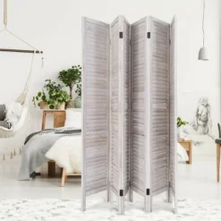 Costway 67'' High 6 Panel Room Divider Furniture Classic Venetian Wooden Slat Home -Lush Living Store GUEST a497848f a024 486e ac87 09e43ad17bc6
