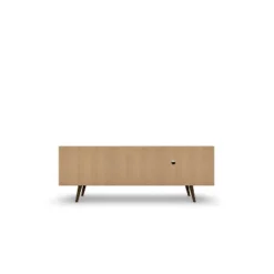 Liberty Panel And TV Stand For TVs Up To 50" White/Brown - Manhattan Comfort -Lush Living Store GUEST a50201b7 d75e 4d7c b3a2 2b8065601b25