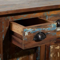 Rustic Wood Cabinet Chestnut Brown - Olivia & May -Lush Living Store GUEST a50ce348 f0a5 4467 aa4d 17d3b7d9e192