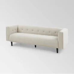 Ludwig Mid Century Modern Upholstered Tufted Sofa - Christopher Knight Home -Lush Living Store GUEST a54364e0 d2a6 4668 b19a 11a62b6f23a6