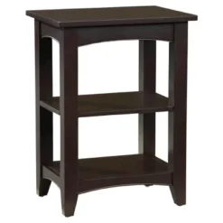 Shaker Cottage Wood 2 Shelf End Table - Alaterre Furniture -Lush Living Store GUEST a5bff7ff 6de7 4123 aae9 b5b8522654a4