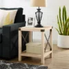 Set Of 2 Sophie Rustic Farmhouse X Frame Side Tables - Saracina Home -Lush Living Store GUEST a6045e7d 84f0 4c9d b772 95f3fd4e1832