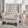 Laird Traditional Winged Accent Chair - Christopher Knight Home -Lush Living Store GUEST a6282c5b da53 418c 8363 839a4986ccac