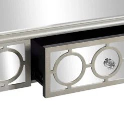 Set Of 2 Glam Wood Console Tables Gray - Olivia & May -Lush Living Store GUEST a63f3fd9 c23b 44e2 818f 3419655dcbaa