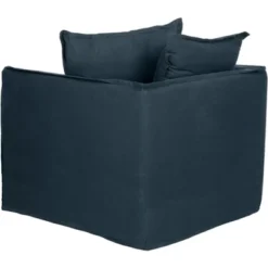 Joey Arm Chair - Blue - Safavieh -Lush Living Store GUEST a678b407 f49a 4b14 a972 2d0d513f8de9