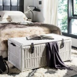 Happimess Caden Wicker Storage Trunk 25 Happimess Caden Wicker Storage Trunk -Lush Living Store GUEST a797003f a1ab 4fb3 b7d0 12543e8b1b85