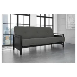 DHP Henley Metal Arm Futon Frame Black Metal - Dorel Home Products 29 DHP Henley Metal Arm Futon Frame Black Metal - Dorel Home Products -Lush Living Store GUEST a7b56063 d784 416a 9f19 74d361e23070