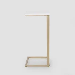 Durand Modern Glam End Table White - Christopher Knight Home -Lush Living Store GUEST a830844c 3090 484e a429 28ad184e56a7