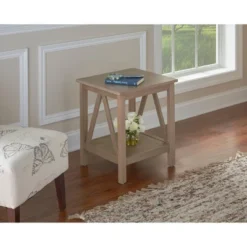 Titian End Table - Linon -Lush Living Store GUEST a8958732 fdfc 479d 84e7 5c4c38130658