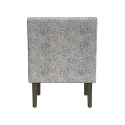 Classic Swoop Arm Chair Artistic Floral Print Linen - HomePop -Lush Living Store GUEST a8b7bdff ac63 442a bc80 58e594a14148