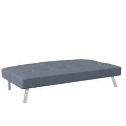 Colette Convertible Futon Sofa Bed Light Gray - Serta -Lush Living Store GUEST a9765618 1b35 4667 847d b35cdaa6fc36