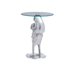 Fraser Frog Side Table Silver - Powell -Lush Living Store GUEST a99a297c e700 4881 9bb9 36df49005fb4