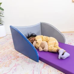 ECR4Kids Naptime Privacy Partition, Nap Divider, Blue/Grey, 5-Pack -Lush Living Store GUEST aa27eb00 a75f 4e25 9cce 7edcca6f9882