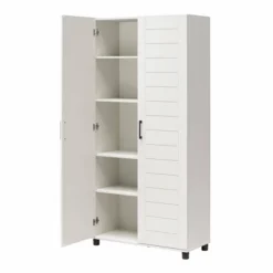 Portford 36" Wide 2 Door Shiplap Cabinet White - Room & Joy -Lush Living Store GUEST aa32816f 2e94 415e ba6a 3d5980f91669
