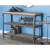 Rustic 3 Tier Console Table Brown - Olivia & May -Lush Living Store GUEST aa4b993f fab4 44c0 bec5 fd244c5f30d1