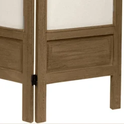 5 1/2 Ft. Tall Solid Frame Fabric Room Divider - Burnt Gray (6 Panels) 5 5 1/2 Ft. Tall Solid Frame Fabric Room Divider - Burnt Gray (6 Panels) -Lush Living Store GUEST aa5a72e5 1022 42a5 8dd0 2d93498310f9