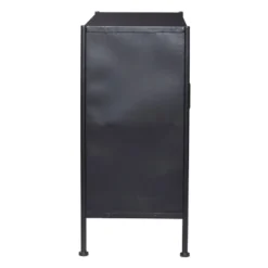 Industrial Metal Cabinet Black - Olivia & May -Lush Living Store GUEST aa8685a7 9619 4dc2 a7ff 8f0a04ceeeba