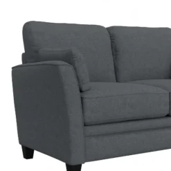 Grant River Upholstered Loveseat With 2 Pillows Gray - Hillsdale Furniture -Lush Living Store GUEST aa8a5425 0822 403b 90ac fa6c13121821