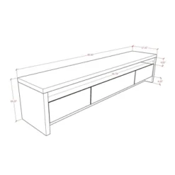 Sylvan TV Stand For TVs Up To 70" - Manhattan Comfort -Lush Living Store GUEST aae7623c 2b96 4fb4 8fc4 77e9e8dc5baf