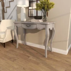 Farmhouse Vintage Console Table White - Olivia & May -Lush Living Store GUEST ab28711d 4054 42b1 a5a5 89da037cd175