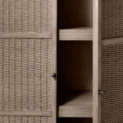 Brandeis Woven Cabinet Brown - Threshold™ Designed With Studio McGee -Lush Living Store GUEST ab3e6001 2a20 47f1 b154 408774d065e9
