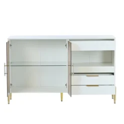Modern Storage Cabinets With Acrylic Doors And Adjustable Shelves-ModernLuxe -Lush Living Store GUEST ab549c63 cf25 45ee be1a 4807107c0869