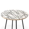 Gabriela Fuente Architecture Side Round Table Black - Deny Designs -Lush Living Store GUEST abbb197e ab68 469c 9f14 80b791d415a5