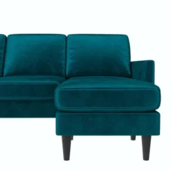 Winston Reversible Sofa Sectional Green Velvet - Mr. Kate -Lush Living Store GUEST ac778ec8 740c 4ae2 a064 4cba9d99b6de