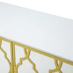 Beatrice 61'' Modern Storage Wide Sideboard With Solid Wood Legs | KARAT HOME -Lush Living Store GUEST acb17d67 62b3 4097 a6d3 8c961abfcbc9