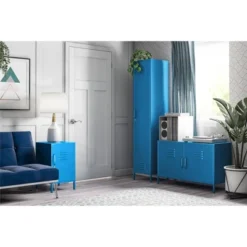 Cache Metal Locker End Table - Novogratz -Lush Living Store GUEST ace86b3a df6b 4aa2 9833 443ff5b8f5dd