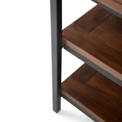 Rhonda Solid Mango Wood TV Stand For TVs Up To 66" Dark Cognac Brown - WyndenHall -Lush Living Store GUEST ad03210c 0cb8 4277 b07a c2caf4ccd844