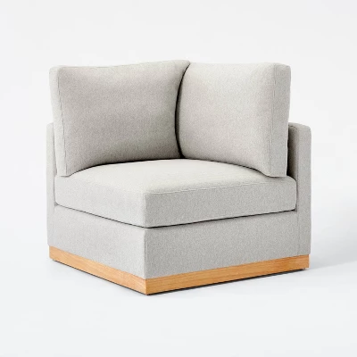 Woodland Hills Modular Sectional Corner Light Gray - Threshold™ Designed With Studio McGee 6 Woodland Hills Modular Sectional Corner Light Gray - Threshold™ Designed With Studio McGee - Image 4