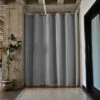 Room Dividers Now Tension Rod Room Divider Kit 8ft Tall X 6ft 8in - 9ft 6in Wide - Slate Gray (With Curtains) -Lush Living Store GUEST ad660cf5 1cfb 479d 8cf3 497eca919ba8