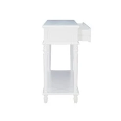 Miele Console Table White - Powell -Lush Living Store GUEST add332c8 0784 4bdd 8612 46697b80e2e3