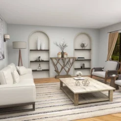 Contemporary Wood Console Table Brown - Olivia & May -Lush Living Store GUEST ae46cf97 0602 479b af9d 12a22f7f8aa0