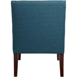 Elm Lane Dixon Blue Fabric Swoop Arm Chair -Lush Living Store GUEST ae6d7866 397f 4dbd af56 6ce20d1e5a29