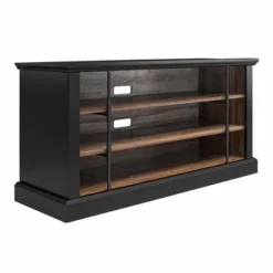 Hoffman Rustic TV Stand For TVs Up To 50" Black And Walnut - Room & Joy 17 Hoffman Rustic TV Stand For TVs Up To 50" Black And Walnut - Room & Joy -Lush Living Store GUEST ae9d2a87 ac7c 4dee bdb7 4c4a5d9d5e3b