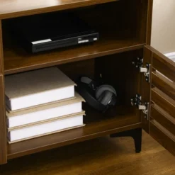 HOMCOM TV Cabinet Stand For TVs Up To 65", Entertainment Center With Drawer, Doors, And Storage Shelves For Living Room, Bedroom -Lush Living Store GUEST aeb8fef5 fb1f 4dba 8a8f 04cc529248f8