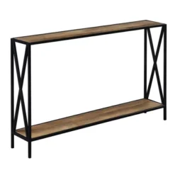 Tucson Console Table With Shelf - Breighton Home -Lush Living Store GUEST aebd3221 7d59 4a49 a49f e5d8cd519007