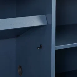 58" TV Stand For TVs Up To 64" Navy/Walnut - Home Essentials -Lush Living Store GUEST af885d61 1a1b 4f8b a016 3d2677d1f4de