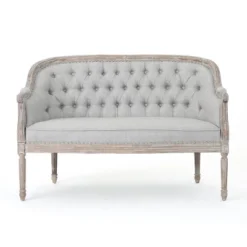 Faye Classical Tufted Loveseat - Christopher Knight Home -Lush Living Store GUEST b06d8b8b 052b 4ed4 9cc4 418449784af2