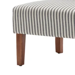 Armless Slipper Accent Chair Striped - WOVENBYRD -Lush Living Store GUEST b09c57fe deb6 485b 9175 ab41c09d304e