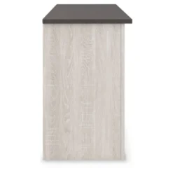 60" Dorrinson TV Stand For TVs Up To 65" White/Black/Gray - Signature Design By Ashley -Lush Living Store GUEST b0f81030 3b30 4916 8820 8b12cf17d193