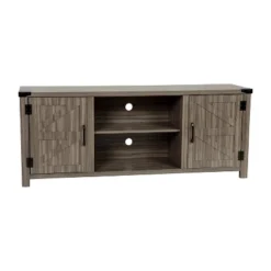 Emma And Oliver 59 Inch Barn Door TV Stand Fits Up To 65" TV's With Adjustable Shelf -Lush Living Store GUEST b163901b fb3c 4c9a 86c0 885d630fec13
