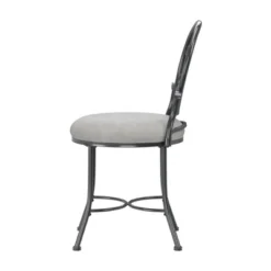 19" O'Malley Metal Vanity Stool - Hillsdale Furniture -Lush Living Store GUEST b17771cf a714 4a82 a86e 7220ca910eba