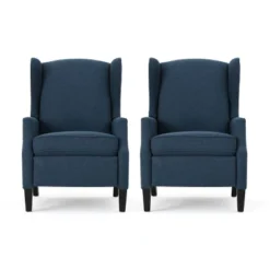 Set Of 2 Wescott Contemporary Fabric Recliners - Christopher Knight Home -Lush Living Store GUEST b1877332 b797 4492 b9b9 c612b3e3d773